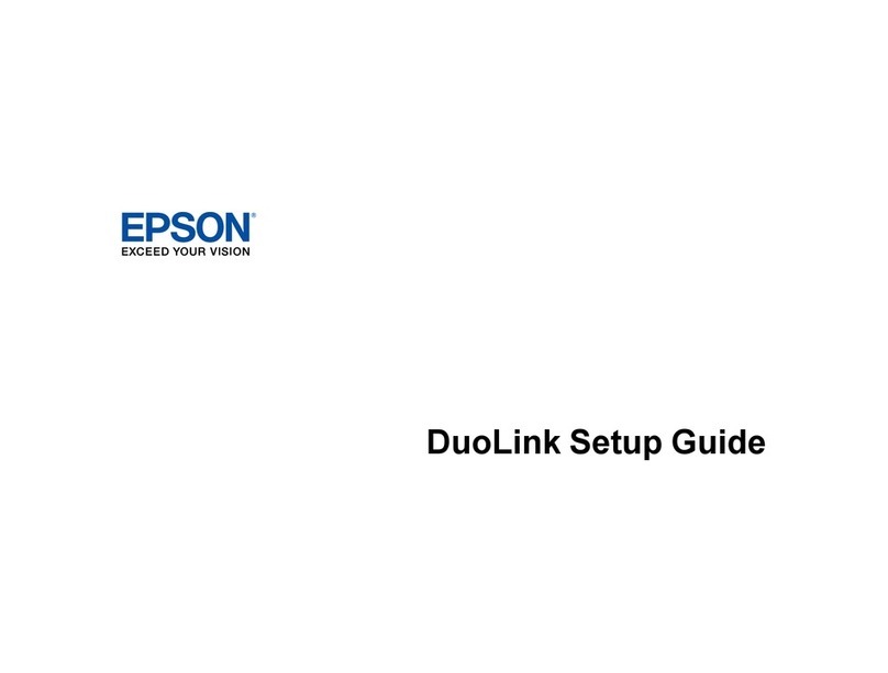 Epson BrightLink 685Wi User manual