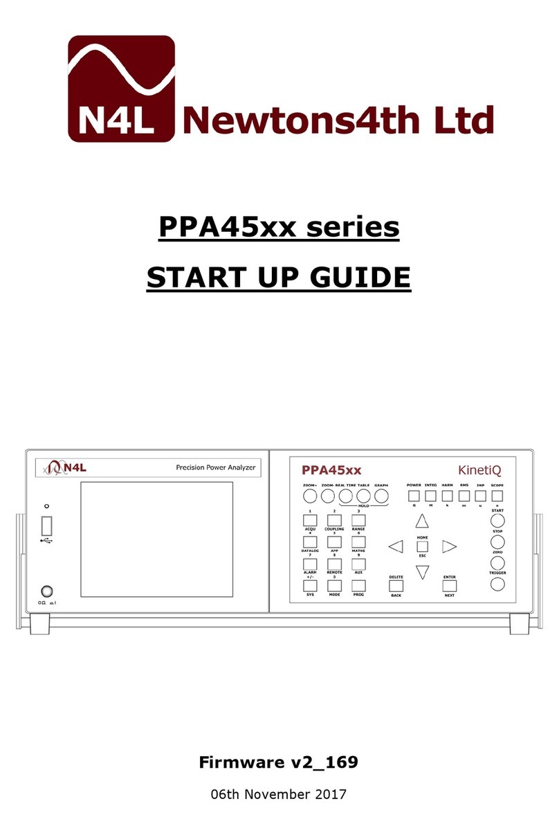 Newtons4th PPA45 Series User guide