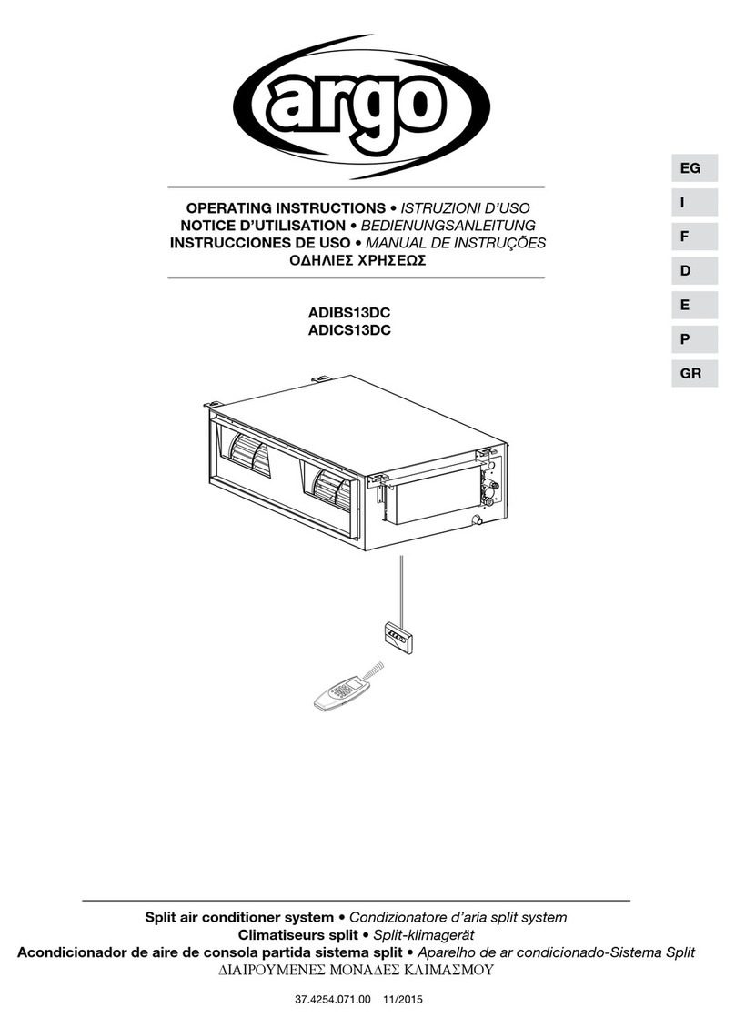 Argo ADIBS13DC User manual Argo ADIBS13DC User manual