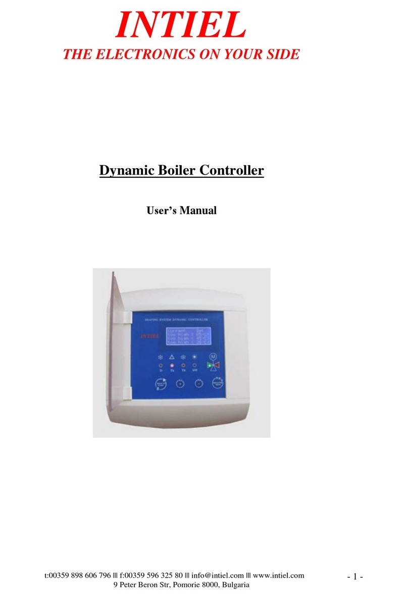 Intiel Dynamic Boiler Controller User manual