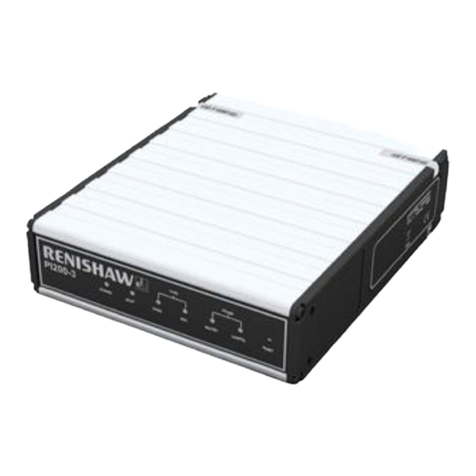 Renishaw PI 200-3 User manual