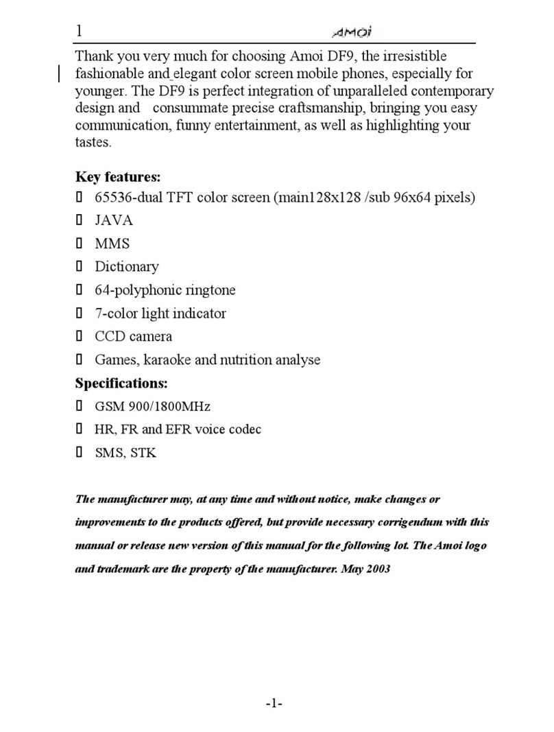AMOI DF9 manual