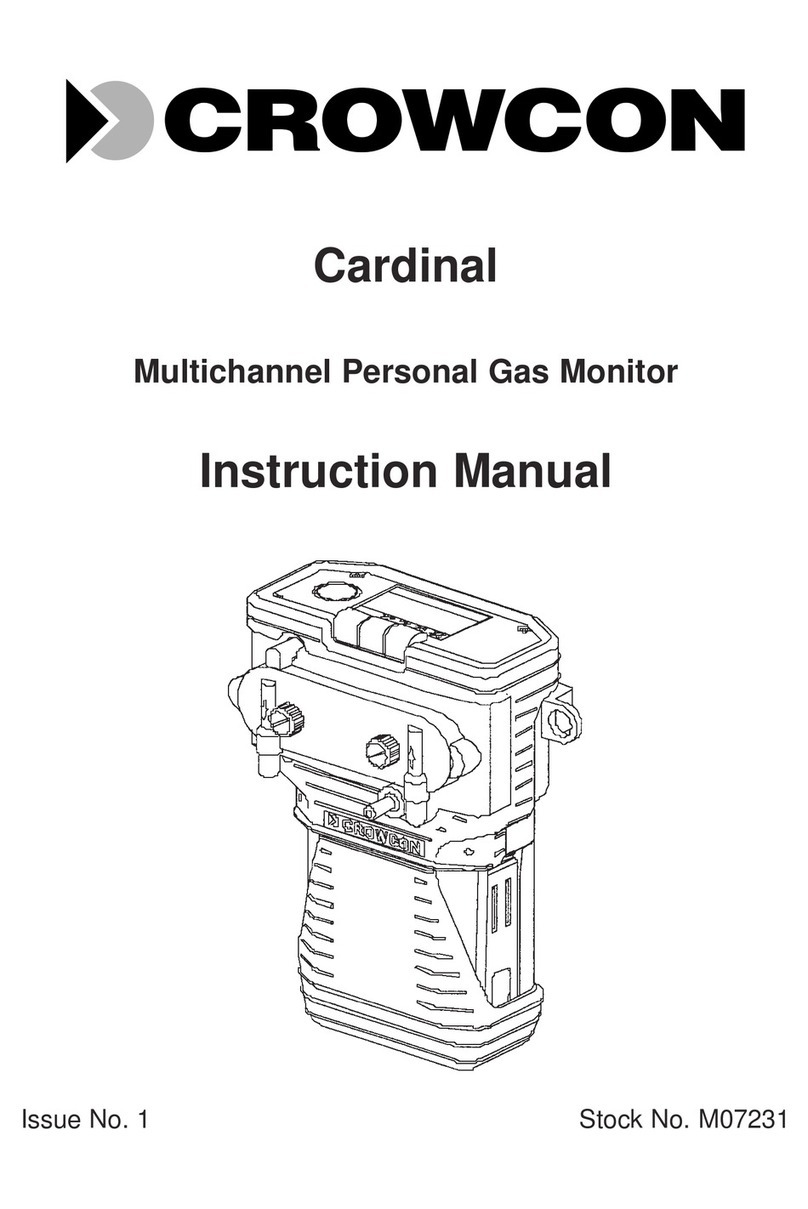 Crowcon Cardinal M07231 User manual Crowcon Cardinal M07231 User manual