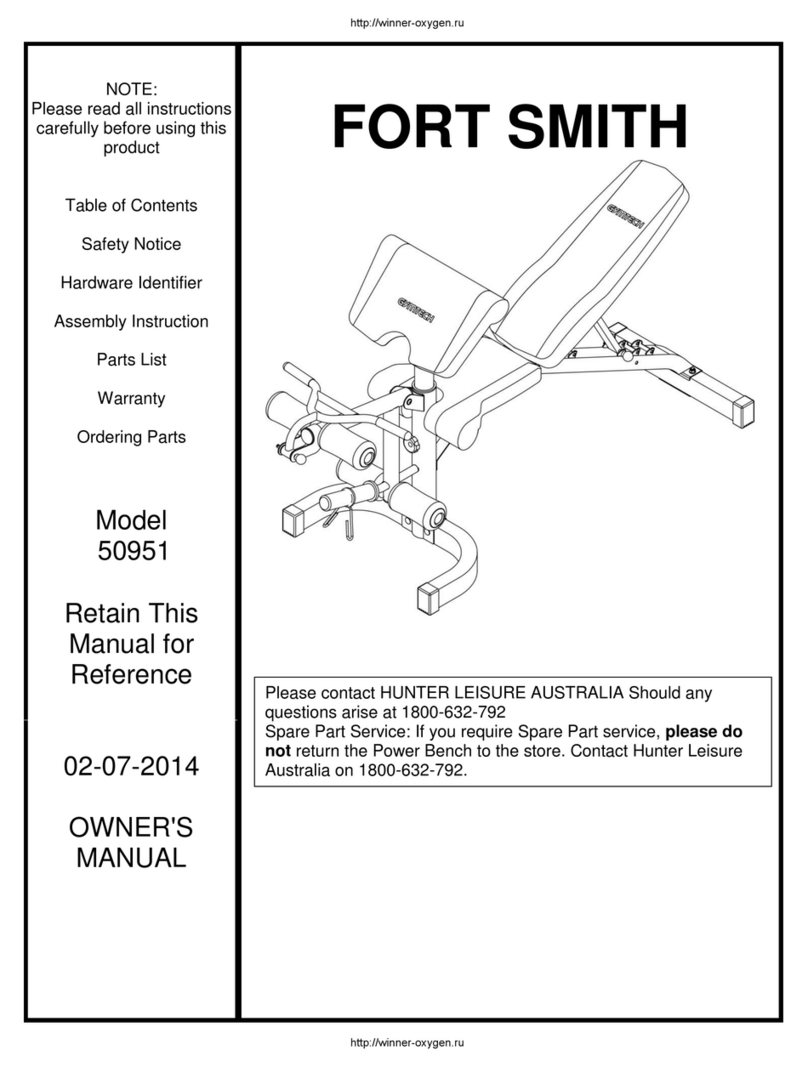 Oxygen Fort Smith User manual