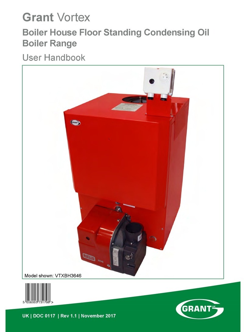 Grant Vortex VTXBH1521 Instruction Manual