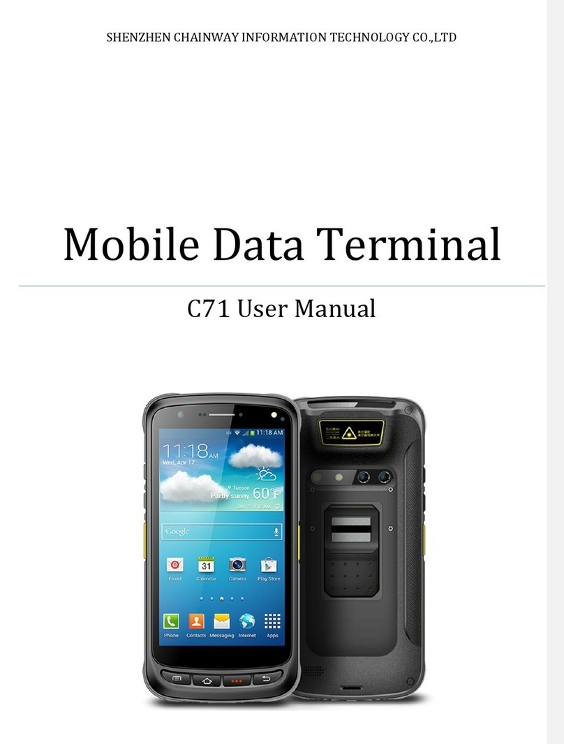 ShenZhen Chainway Information Technology C71 User manual