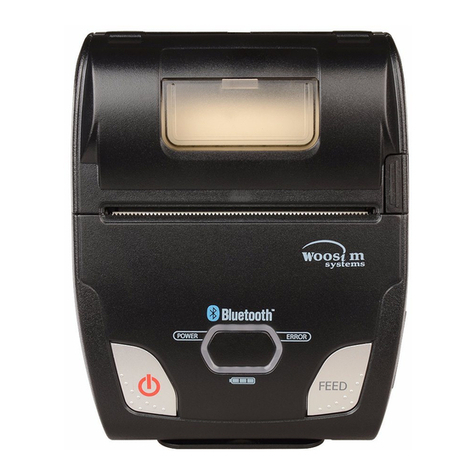 WOOSIM WSP-R341 User manual