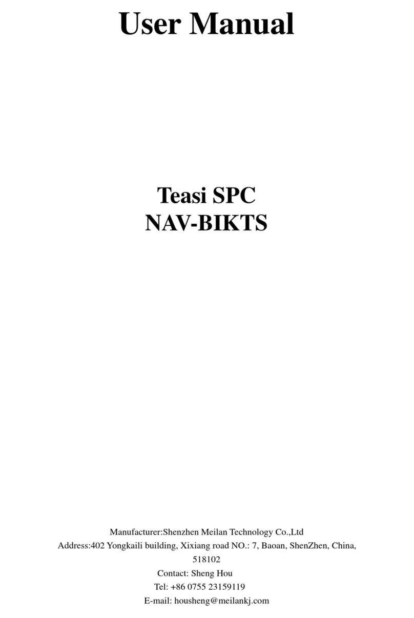 Teasi NAV-BIKTS user manual