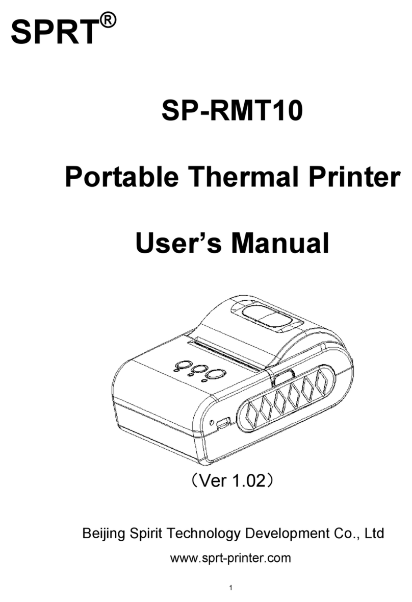 SPRT SP-RMT10 User manual