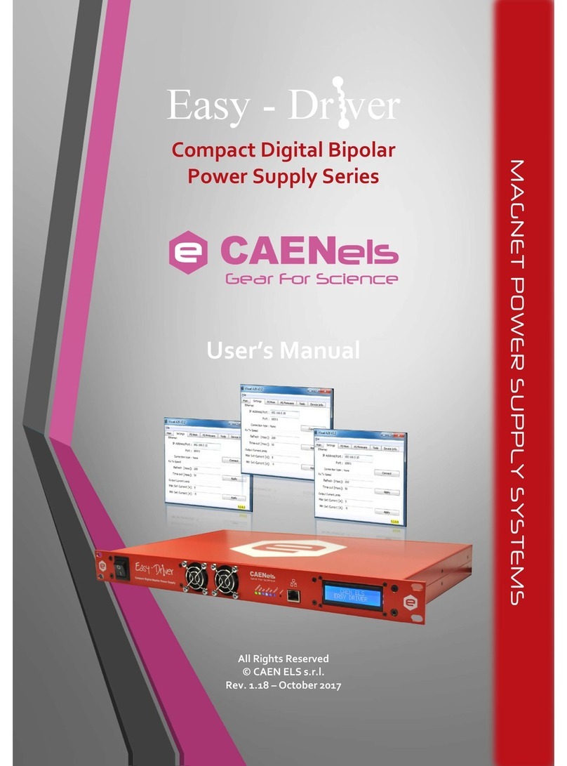 Caen ELS EASY-DRIVER 0520 user manual