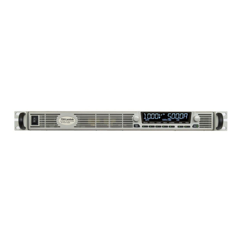 TDK-Lambda G10-500 User manual