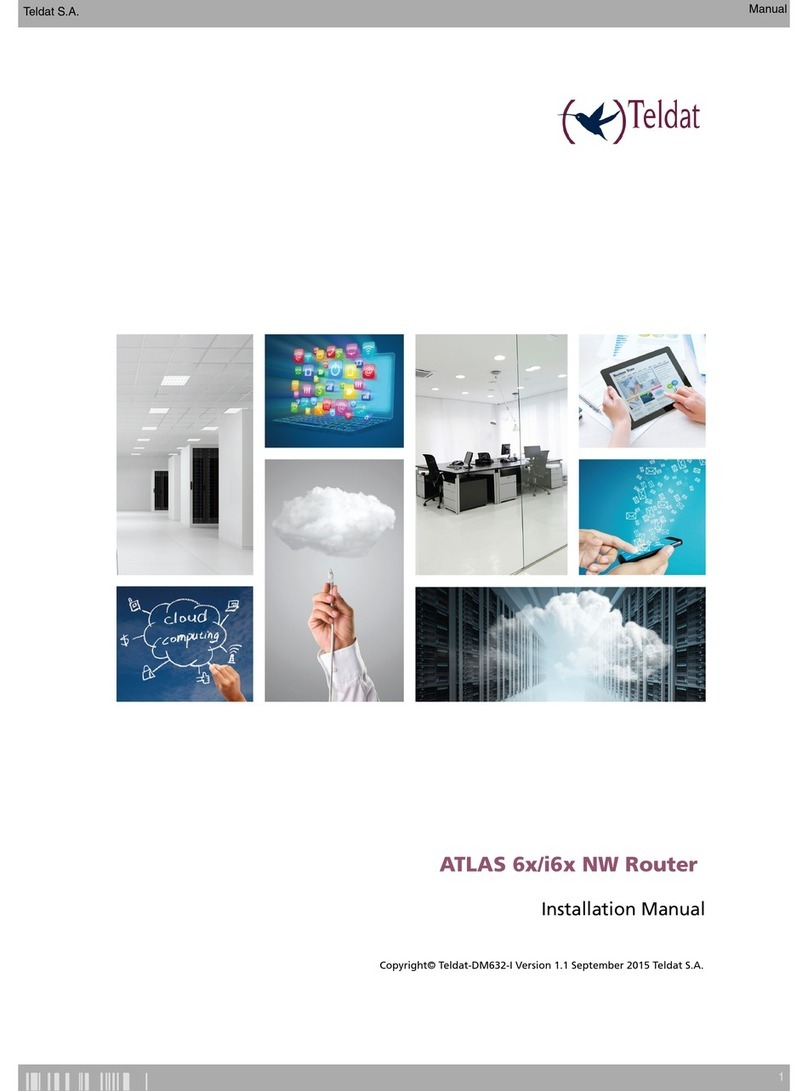 Teldat ATLAS 60 NW installation manual