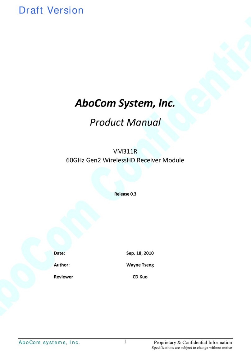 Abocom VM311R product manual