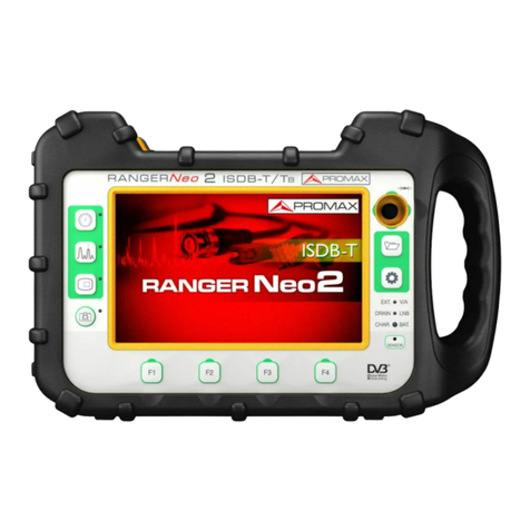 Promax RANGERNeo 2 ISDB-T User manual