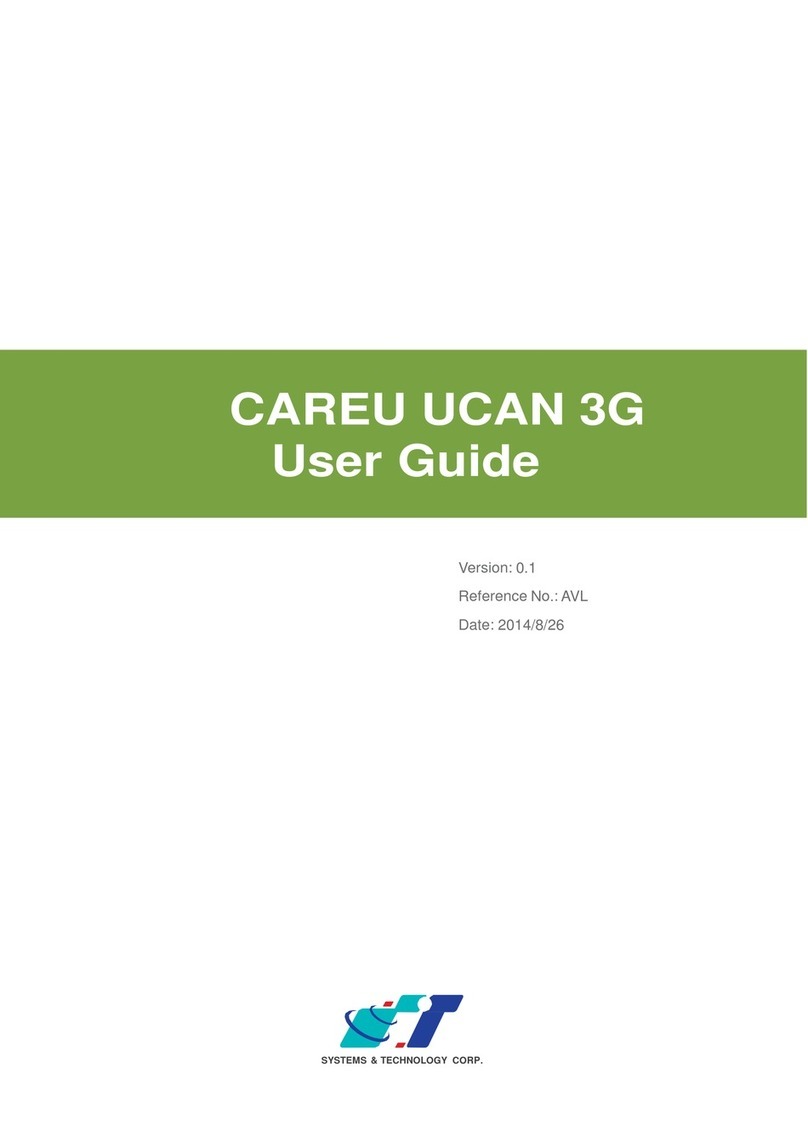System & Technology Corp. CAREU UCAN 3G user guide