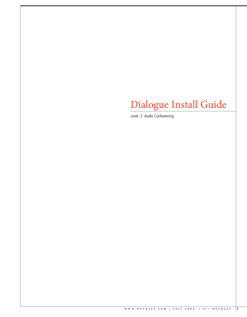Nucraft Dialogue install guide