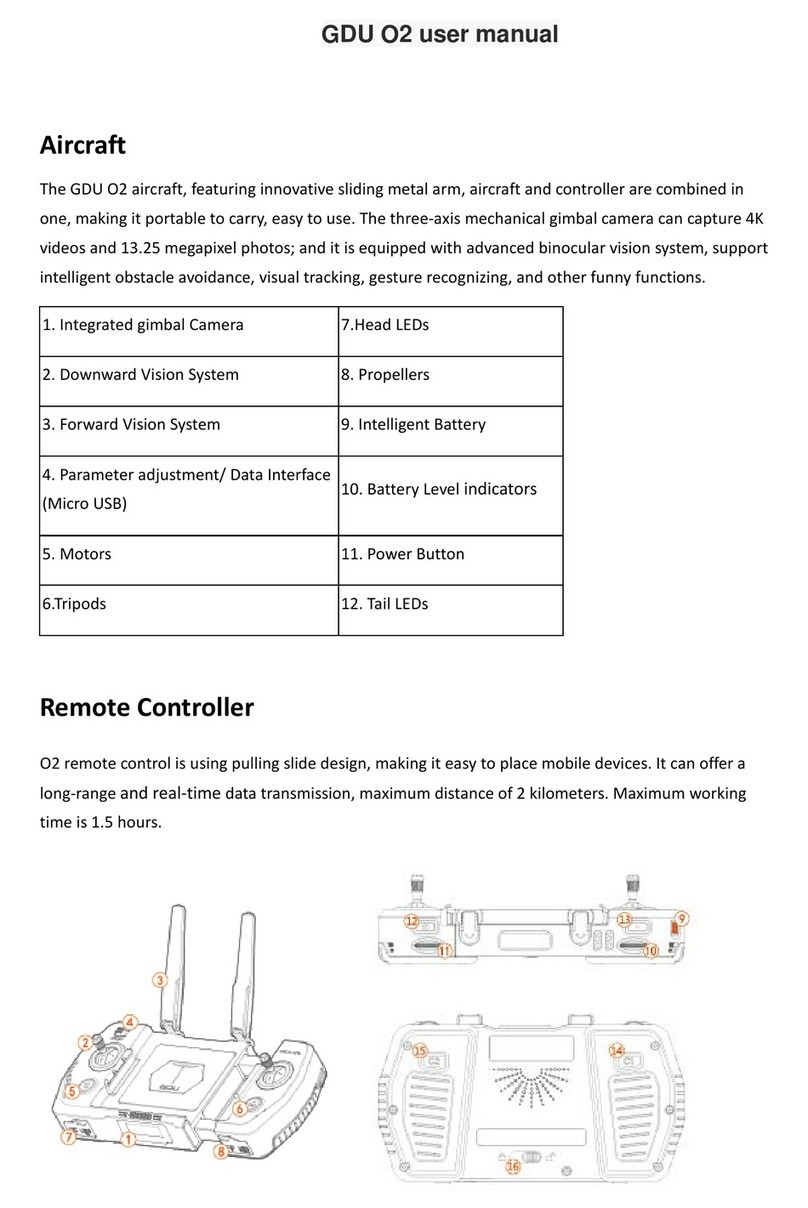 ProDrone Technology GDU O2 user manual