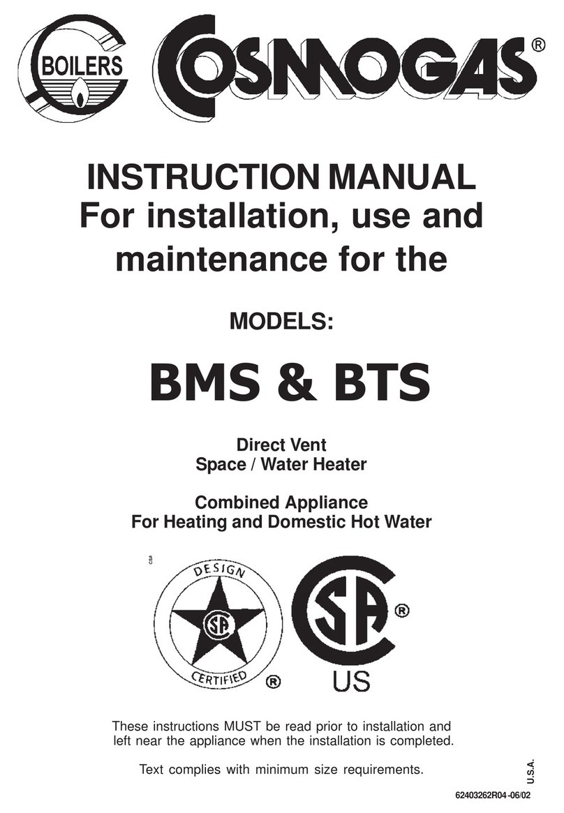 COSMOGAS BMS 10/20 instruction manual COSMOGAS BMS 10/20 instruction manual