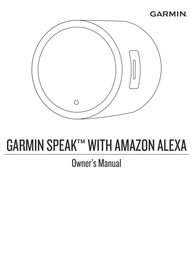 Garmin Speak with Amazon Alexa owner's manual