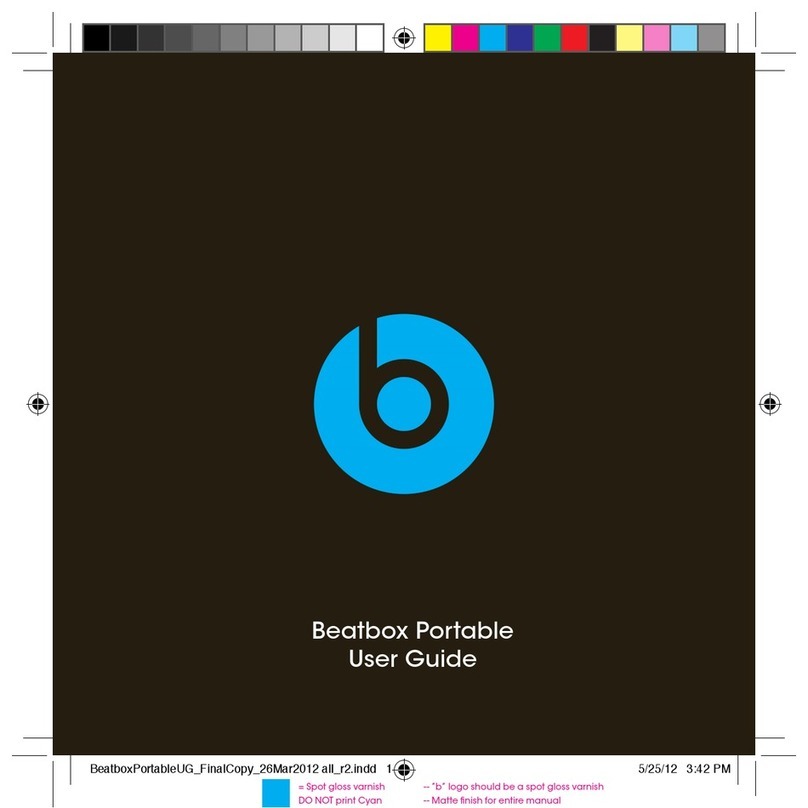 Beats Beatbox Portable user guide