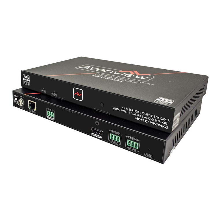 Avenview HDM-C6MWIP4K-SET product manual