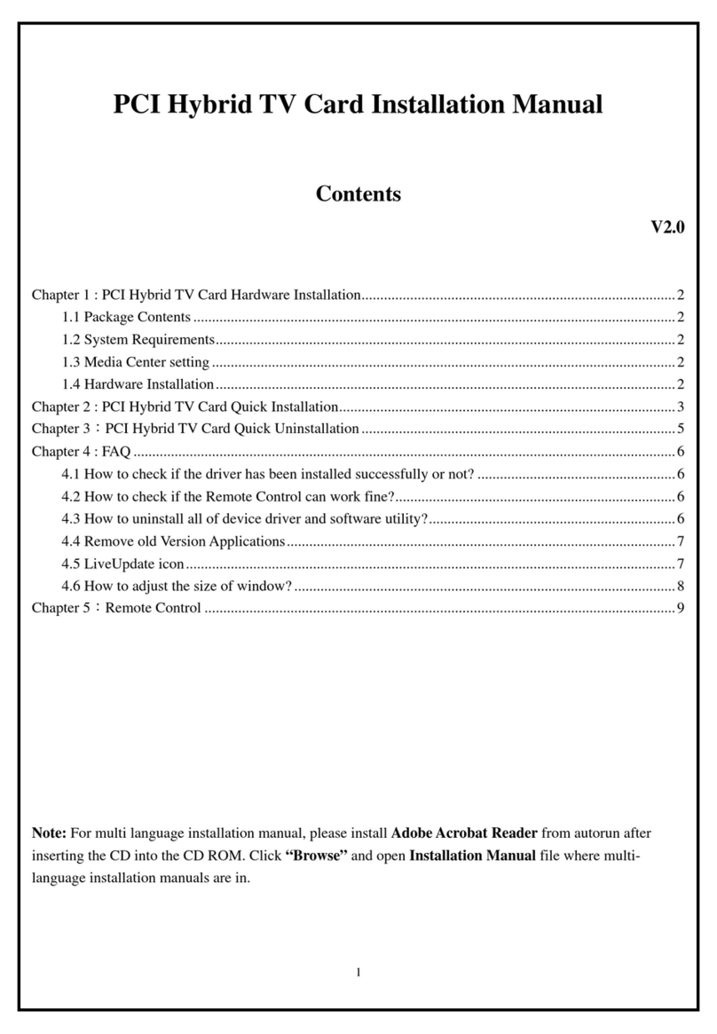 KWorld DVB-T 210 User manual