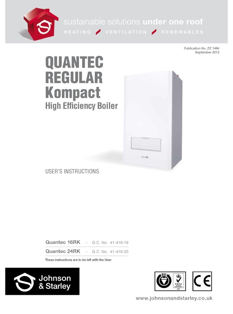 Johnson & Starley Quantec 24RK User manual
