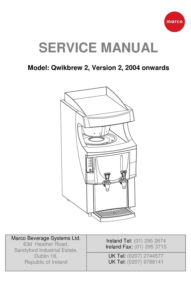 Marco Qwikbrew 2 Twin User manual