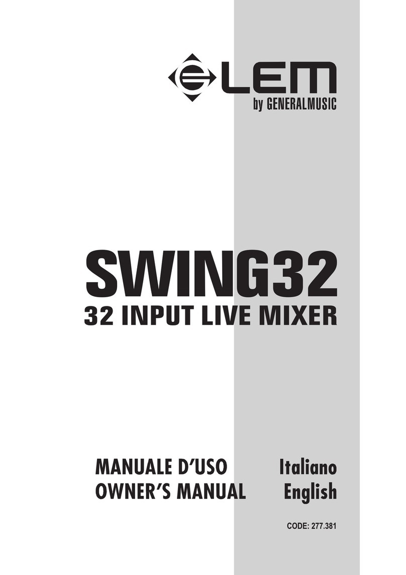 LEM SWING 32 owner's manual