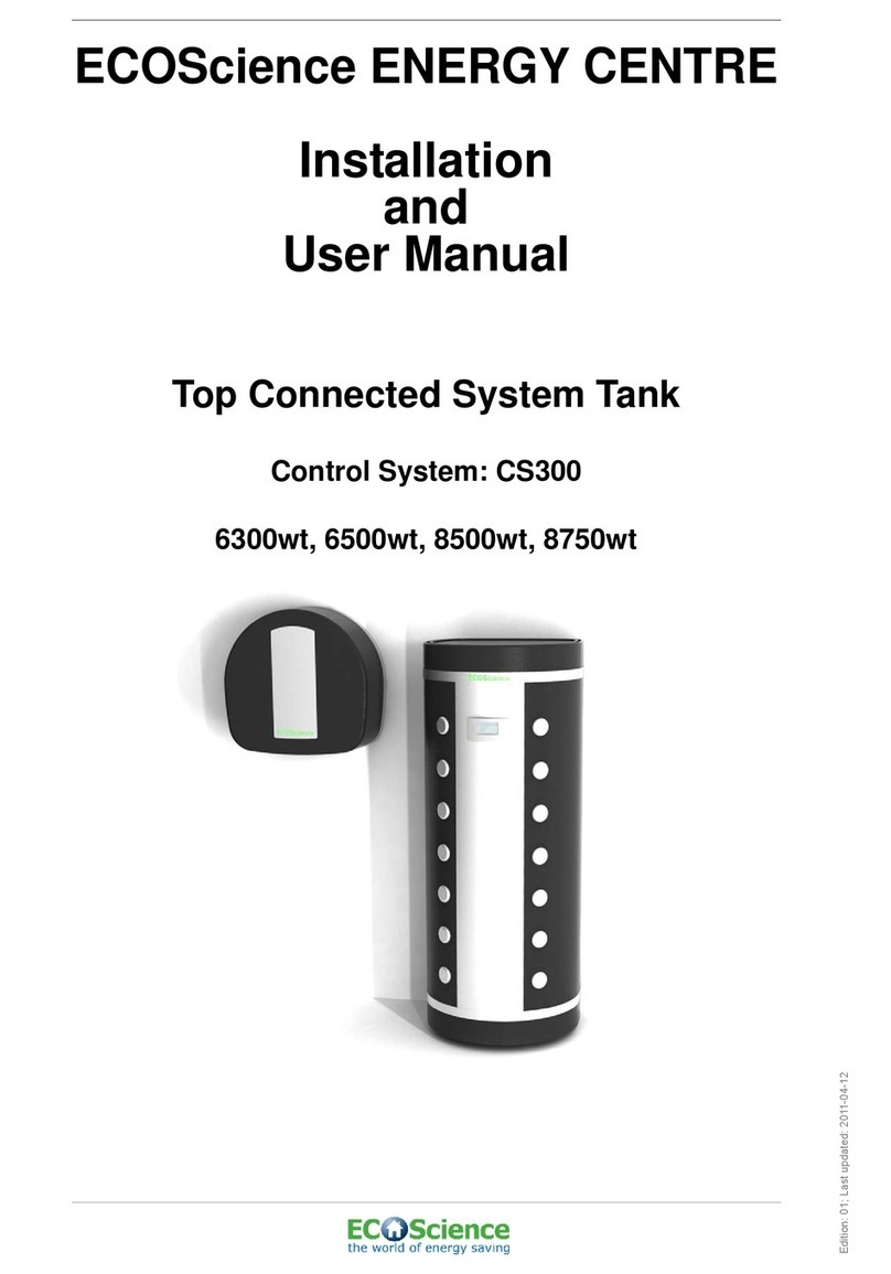 ECOScience 6300wt Installation and user manual