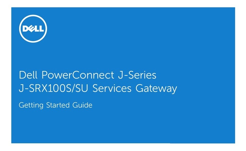 Dell PowerConnect J-SRX100SU User manual