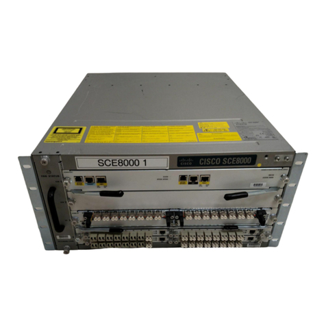 Cisco SCE8000 GBE User manual Cisco SCE8000 GBE User manual