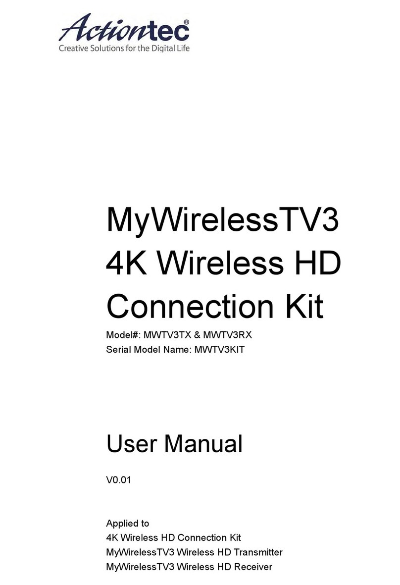 ActionTec MWTV3TX user manual