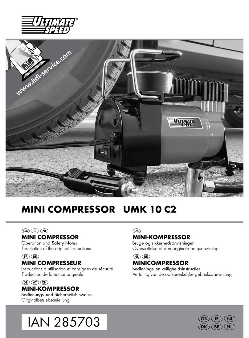 ULTIMATE SPEED UMK 10 C2 Operation and safety notes