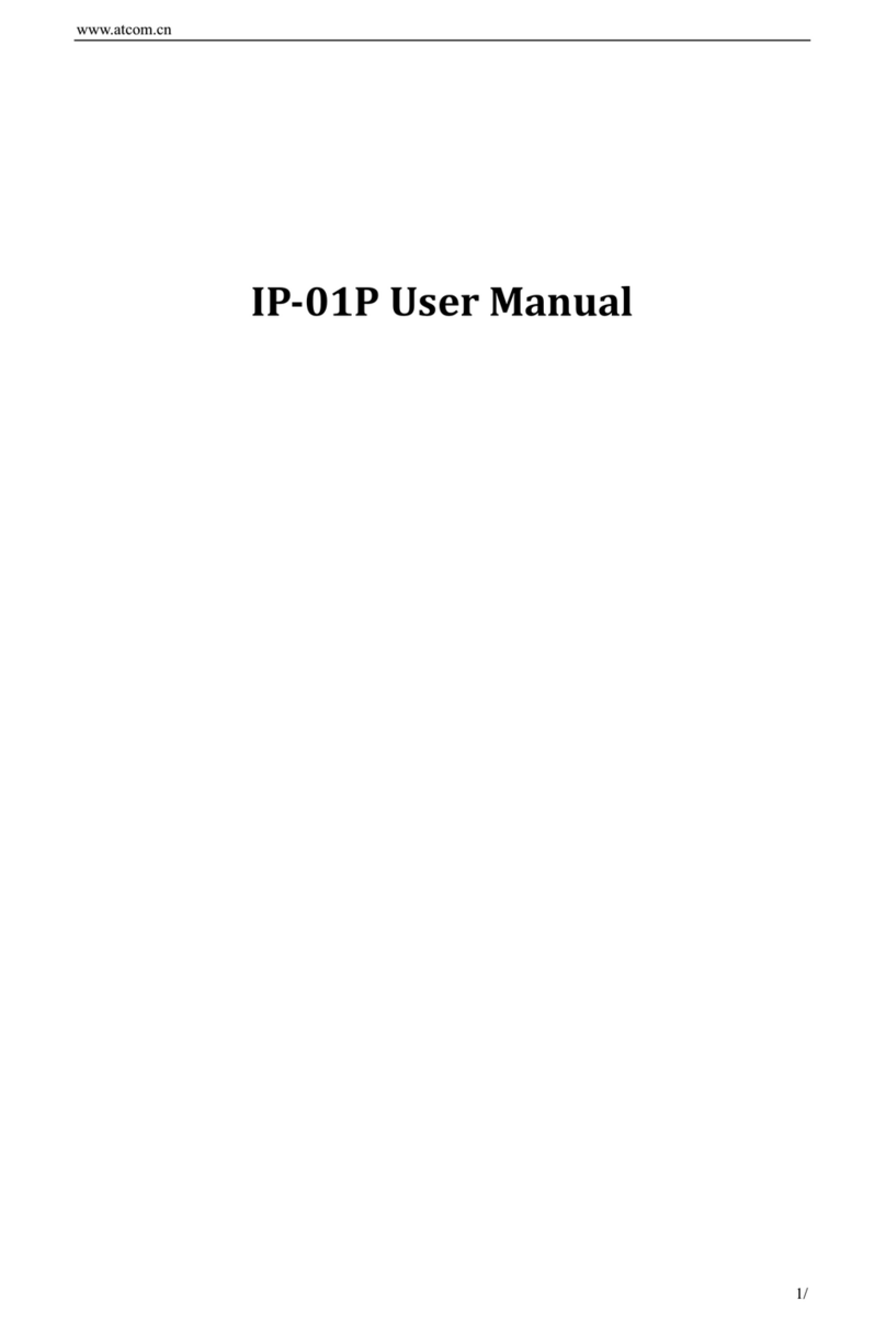 ATCOM IP-01P User manual ATCOM IP-01P User manual
