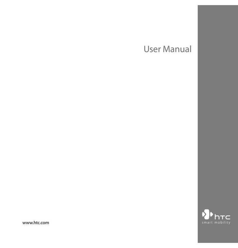 HTC Touch Pro RHOD100 User manual