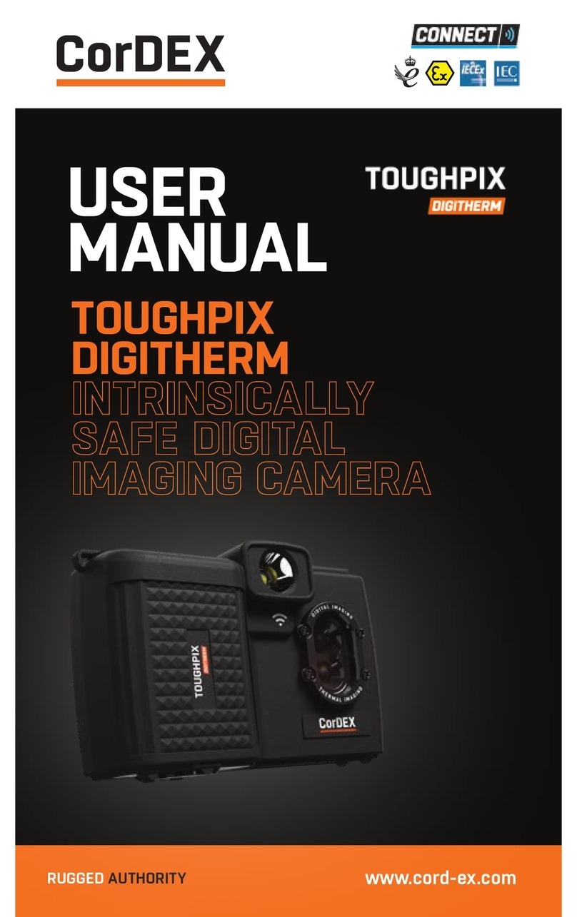Cordex TOUGHPIX DIGITHERM User manual