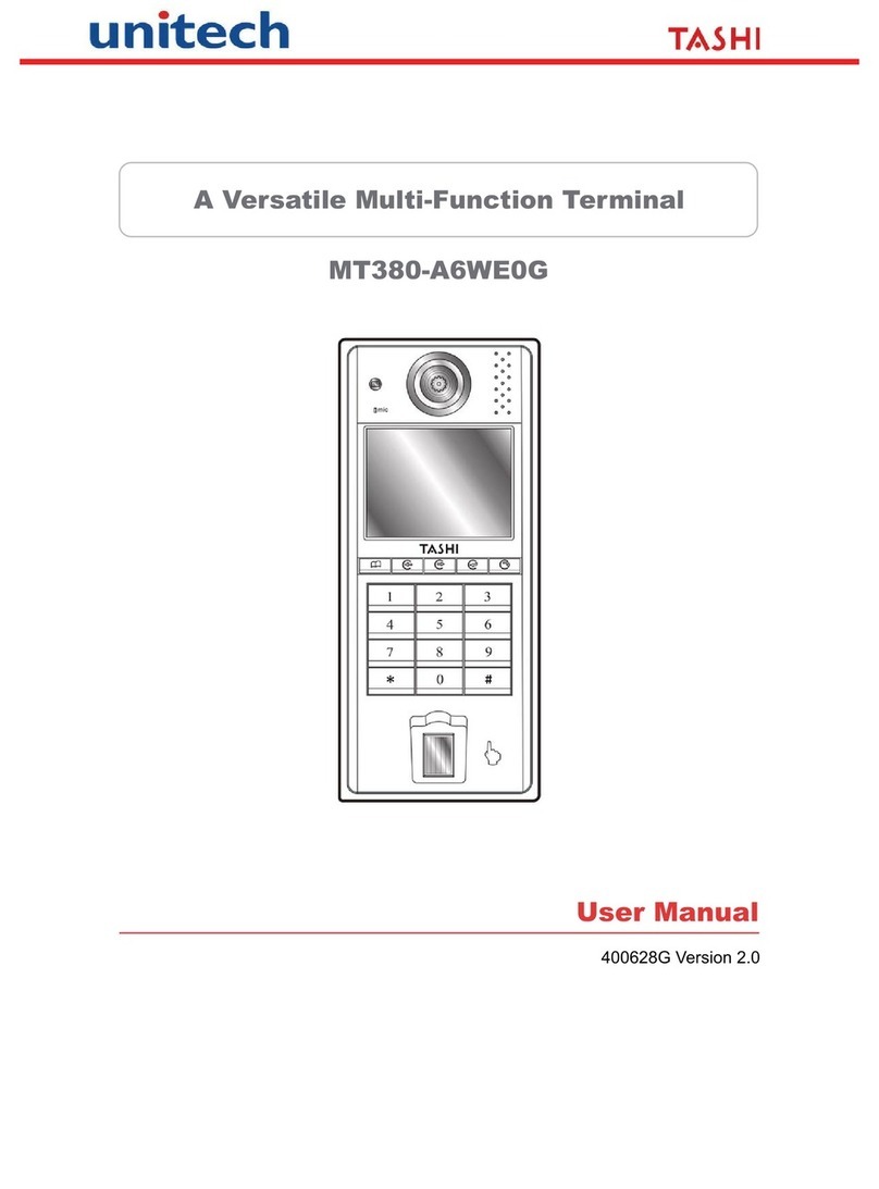 Unitech MT380-A6WE0G User manual