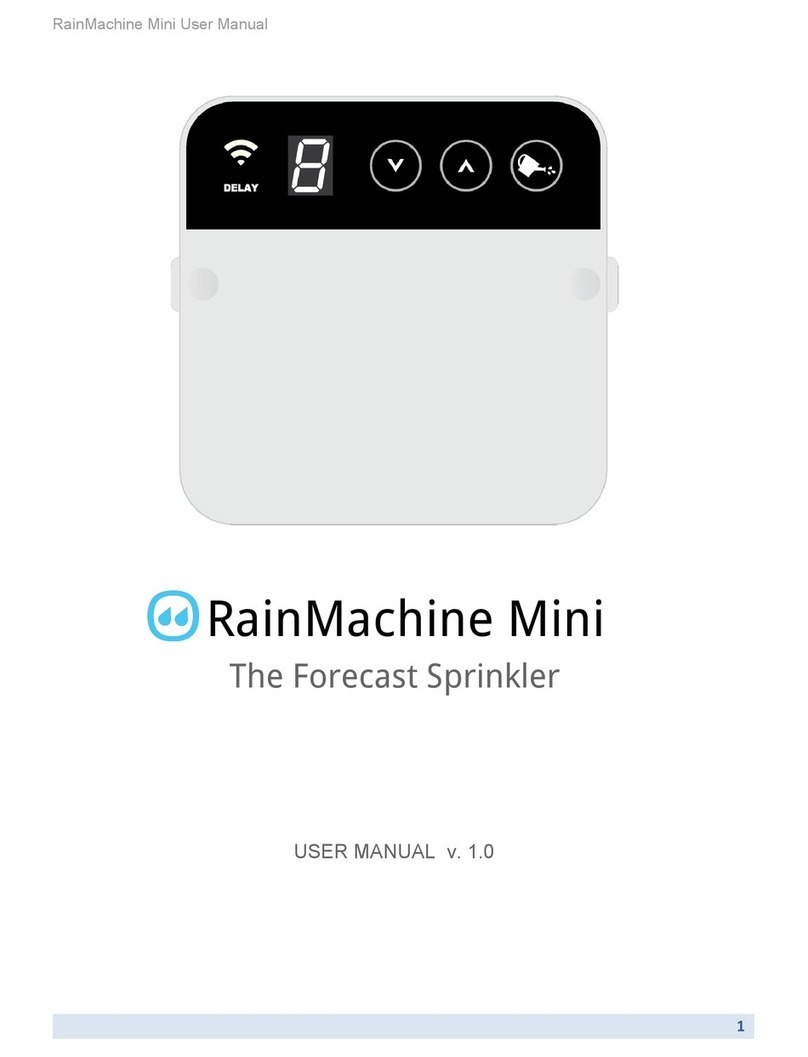 Green Electronics RainMachine Mini 8 user manual