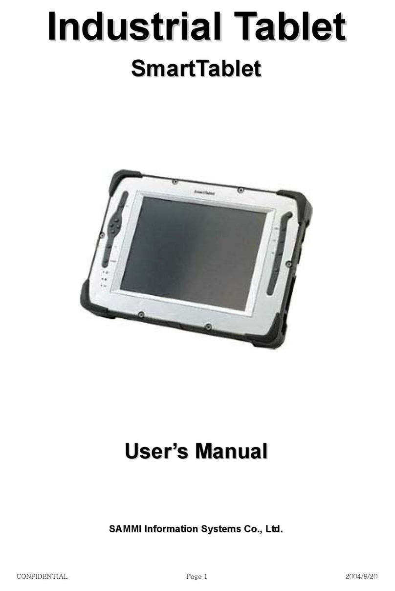SAMMI Information Systems SmartTablet user manual