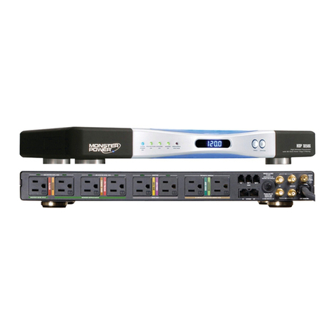 Monster Power HDP 1800 User manual