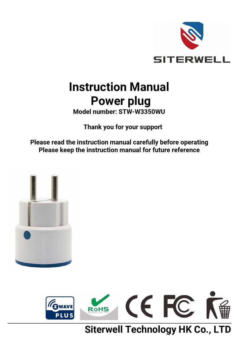 Siterwell STW-W3350WU instruction manual