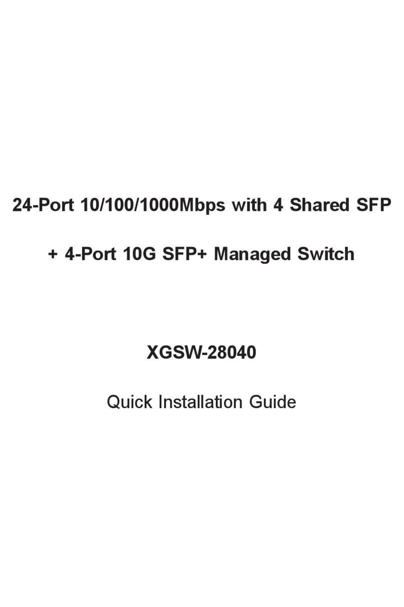 Planet XGSW-28040 User manual Planet XGSW-28040 User manual