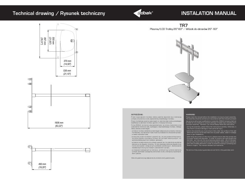 Edbak TR7 installation manual