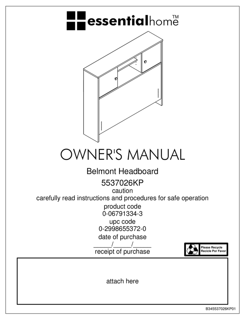 Essential Home 5537026KP owner's manual