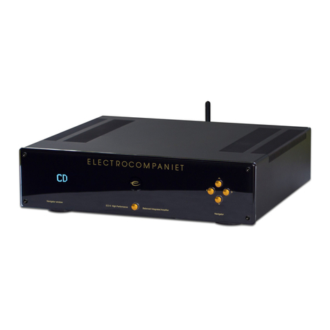 ELECTROCOMPANIET ECI 6 owner's manual