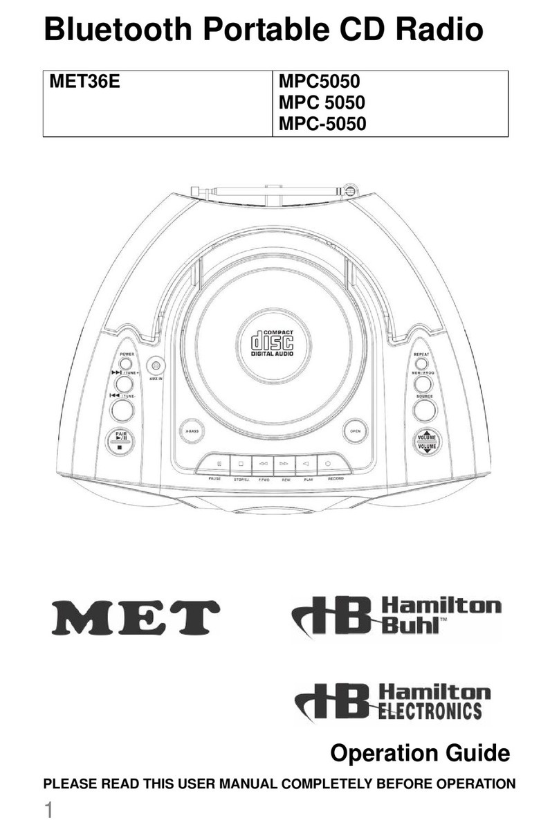 MET MPC5050 Operation guide