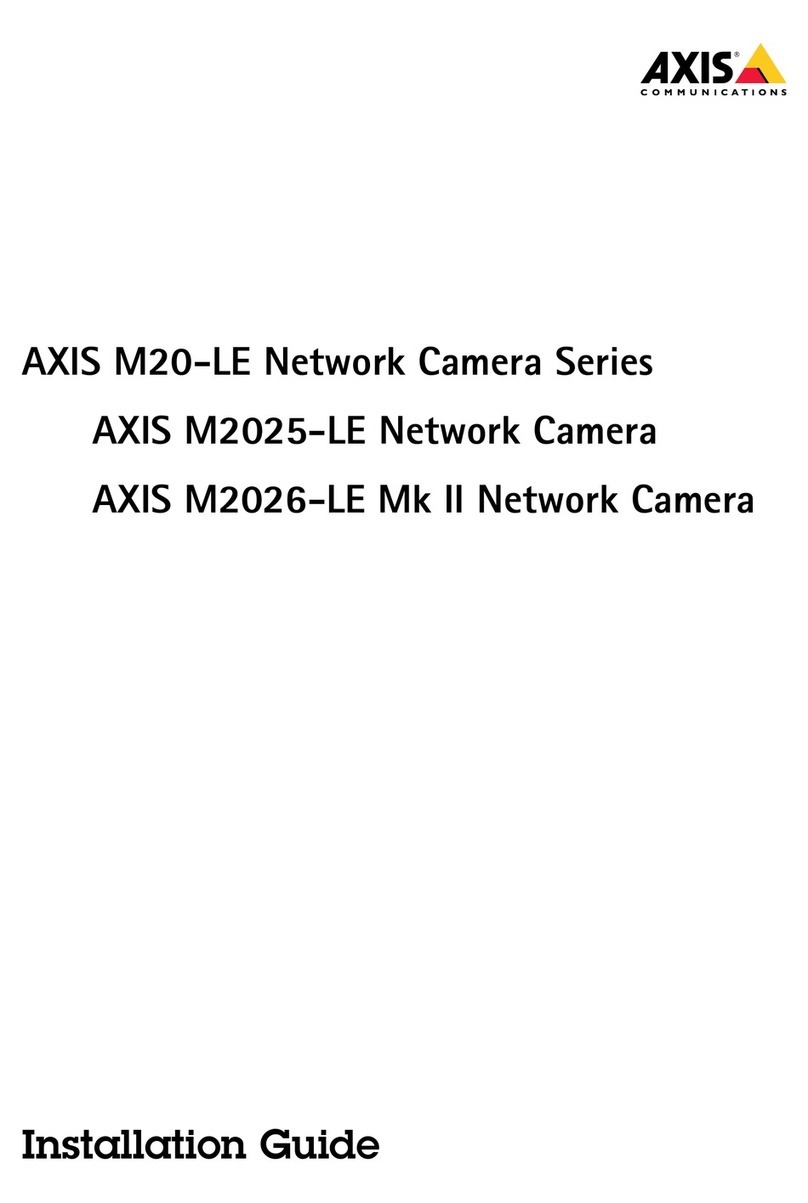 Axis M2025-LE installation guide