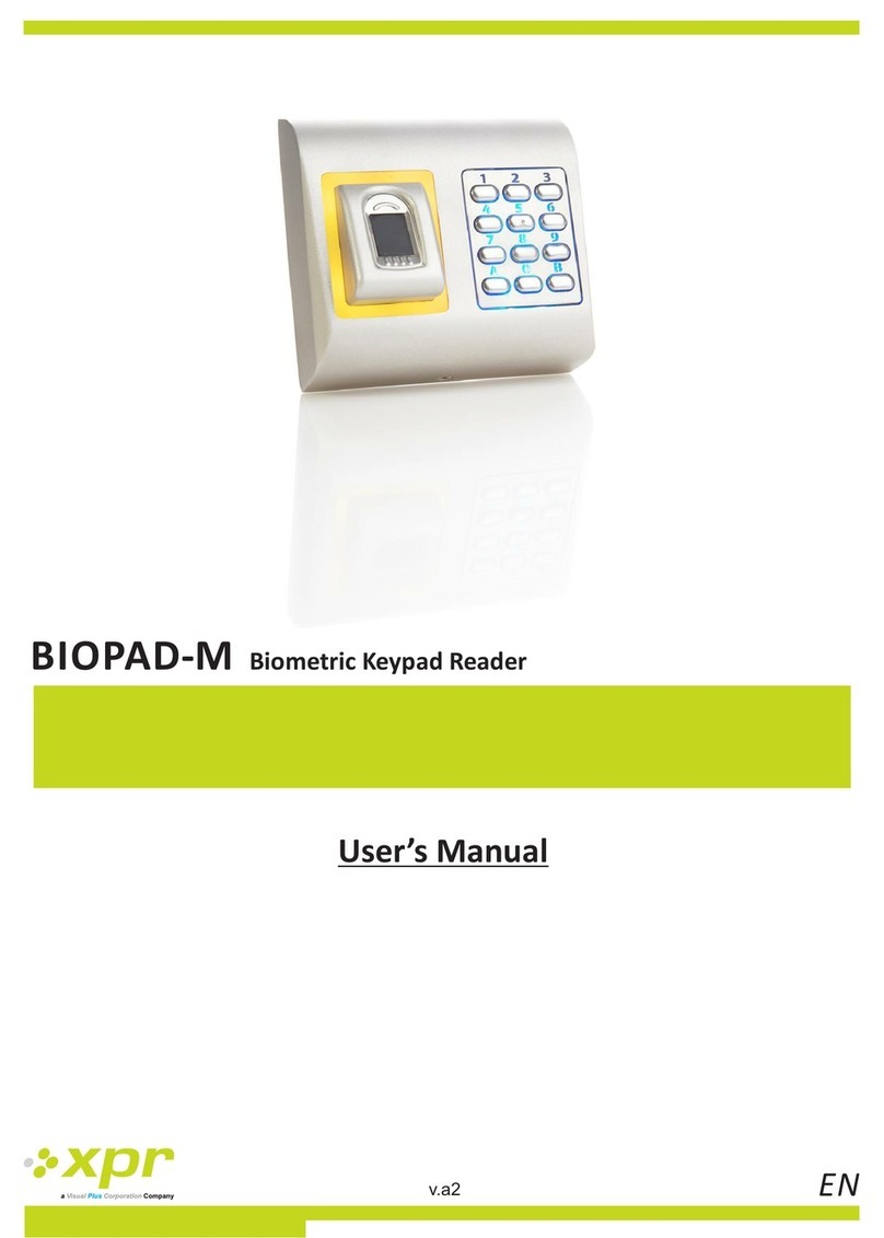 xpr BIOPAD-M user manual