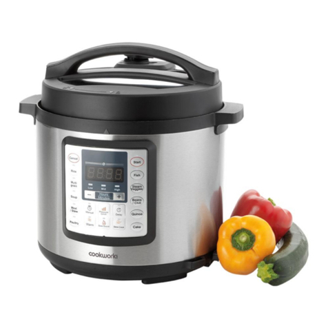 Cookworks MY-CS6007WP Care & instruction manual